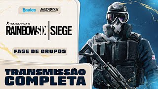 EWC  WOLVES ESPORTS X SCARZ  RAINBOW SIX SIEGE  TRANSMISSÃO COMPLETA [upl. by Livvy]