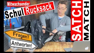 Satch Schulrucksack MATCH  Antworten zu deinen Fragen  QampA II TRAVELLIEBE [upl. by Cooperman]