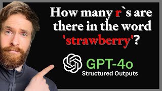 GPT4o Structured Outputs  A Reasoning Improvement🍓 [upl. by Haerr]