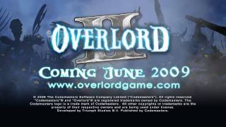 Overlord II HD video game trailer on  X360 PS3 PC [upl. by Brinson]