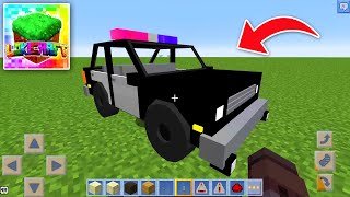 How to Make POLICE CAR in LOKICRAFT [upl. by Noivert]