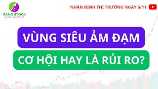 Chứng khoán hôm nayNhận định thị trường 611 Vnindex siêu ảm đạm Cơ hội hay là rủi ro [upl. by Neiht]