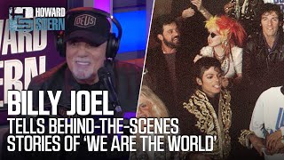 Billy Joel Tells Stories About “We Are the World” Recording [upl. by Ennayehc]