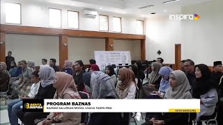 BAZNAS SALURKAN MODAL USAHA TANPA RIBA DAN JAMINAN [upl. by Ahsratal]