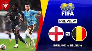 ENGLAND vs BELGIUM  FIFA Matchday International Friendly Match Predictions Preview✅️ Highlights❎️ [upl. by Jamaal]