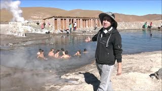 Termas Geyser del Tatio San Pedro de Atacama Chile [upl. by Aelrac]