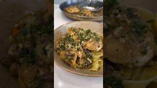 Chicken Piccata 😍 lemon caper butter sauce recipe theoffice [upl. by Ydniw182]