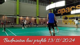 Badminton low profile 13112024 [upl. by Haye401]