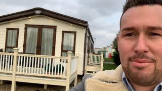 Static caravan sited on a site in Skegness ingoldmells beautiful [upl. by Gotcher391]