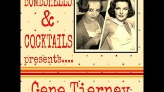 Gene Tierney Hair Tutorial [upl. by Grory]