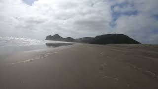 Exploring the stunning beauty of Bethells Beach part 13🌊✨ BethellsBeach NZAdventures BeachVibes [upl. by Marie-Jeanne844]