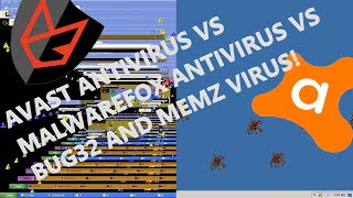 Avast Antivirus And MalwareFox Antivirus VS MEMZ Virus And BUG32 Virus [upl. by Oirazan]