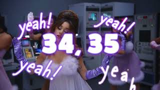 Ariana Grande 34 35  REMIX LYRIC VIDEO [upl. by Norraj]