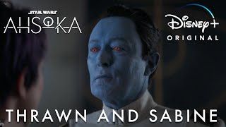 Thrawn Tells Sabine About Ezra  Star Wars Ahsoka Episode 6  Disney [upl. by Adebayo943]