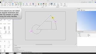 Draft it V5  Angular Dimensions [upl. by Orlosky]