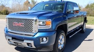 2017 GMC Sierra 3500HD Crew Cab Denali 66L Duramax 4x4 Stone Blue Metallic at Wilson County GMC TN [upl. by Warring]