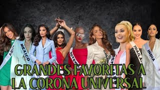 Las grandes favoritas a la corona de miss universe 2024 [upl. by Pinkerton]