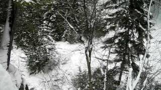 Miners Falls Munising Michigan in Winter [upl. by Eusassilem125]