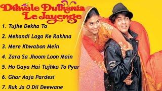 Dilwale Dulhania Le Jayenge Movie All SongsShahrukh Khan amp Kajolmusical worldMUSICAL WORLD [upl. by Anilrats]