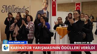 KARİKATÜR YARIŞMASININ ÖDÜLLERİ VERİLDİ [upl. by Yral]