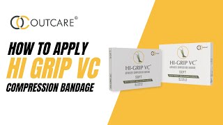 How to apply Hi Grip VC Compression bandage [upl. by Hake]