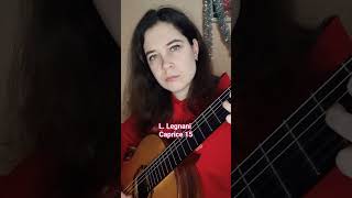 L Legnani Caprice 15 classicalmusic classicalguitar guitar legnani [upl. by Giah756]