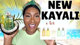 NEW  KAYALI Vacay in a Bottle miniature limited edition set review NEW PERFUME FOR WOMEN [upl. by Idoj]