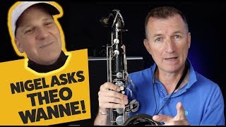 How to choose a saxophone mouthpiece Nigel asks Theo Wanne [upl. by Deidre]