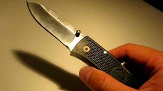 KaBar Dozier 4062 Folding Hunter Knife Review [upl. by Lida]