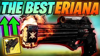 NEW ERIANA IS THE BEST BARRIER WEAPON And it is Not Even Close Erianas Bow BUFF  Build Destiny 2 [upl. by Otxis]