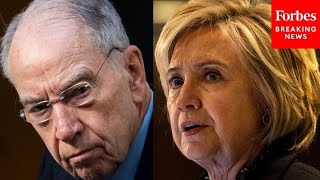 Chuck Grassley Calls Out Hillary Clinton amp Crossfire Hurricane In Response To Trump Guilty Verdict [upl. by Inesita]