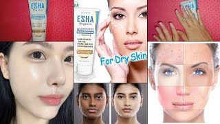 Esha organic whitening balancing cream for skin glow moisturizer cream beautywithashiza [upl. by Airetal289]