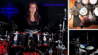 I Stand Alone  Godsmack  Drum Cover [upl. by Eenhpad]