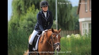 Brabantse Kampioenschappen 2019 OUTDOOR  B proef 5  1975 punt 65833 [upl. by Thorndike154]