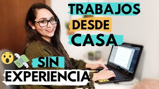 3 IDEAS PARA TRABAJAR DESDE CASA en USA o DESDE TU PAÍS que NO requieren Experiencia [upl. by Theis677]