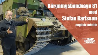 Bärgningsbandvagn 81  Arsenalen Swedish Tankmuseum [upl. by Aluap182]