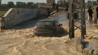 Inundaciones en Gaza y mitos contra israelíes [upl. by Anetsirhc]