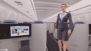 La Compagnie  New A321neo cabin VR experience [upl. by Nytsirt130]