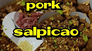 Pork salpicaoeasy way [upl. by Yoj]