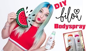 DIY BILOU BODYSPRAY oder BILOU DEO selber machen  LIVE TEST Bilou Parfum [upl. by Reddy294]