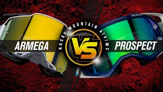 100 Armega vs Scott Prospect  Which Motocross Goggle is Best For You [upl. by Atig121]