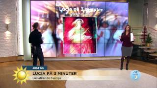 Därför firar vi Lucia  historielektion på 3 minuter  Nyhetsmorgon TV4 [upl. by Htiekram]