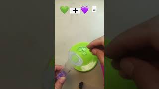 make cute colors💚💜diy fyp trending monetization youtubeshortsmusicart toys asmr viralvideo [upl. by Fisa]