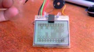 Boulderdash clone on pic 12f675 with Nokia 3310 LCD [upl. by Sandye94]