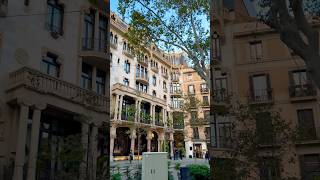 🏰✨ Casa Fuster La Belleza Modernista de Barcelona ✨🏰 CasaFuster BarcelonaModernista RutaGaudí [upl. by Enirtak]