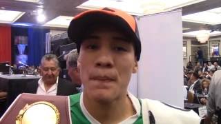 OSCAR VALDEZ REACTS TO BECOMING THE NEW WBO WORLD CHAMPION WITH BRUTAL TKO WIN  VALDEZ v RUEDA [upl. by Norac746]