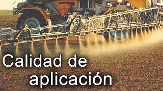 Calidad de aplicación de fitosanitarios Herbicidas Fungicidas Insecticidas [upl. by Issy]