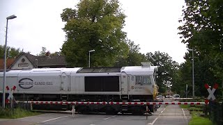 Bahnübergang Großenkneten Huntlosen  German Railroad crossing  Duitse Spoorwegovergang [upl. by Cowan480]