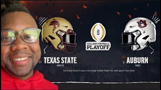 College Football 25 Road To Glory First Playoff Game [upl. by Ahsemad282]