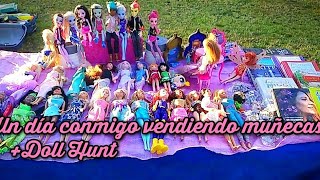 ♥️Vlog en el rastrillotianguis con mi puesto de muñecas  Se vienen cositas🤣 ❤️ [upl. by Fadiman690]